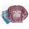 Simply Sage Market S.W.Smiley Don't Go With My Outfit Smiley Faces Sweatshirt - 3 of 4