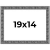 PosterPalooza | Distressed Black Picture Frame - UV Acrylic, Backing Board, Hanging Hardware Included - 2 of 4