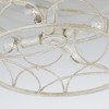 Capital Lighting Ricci 4 - Light Semi-Flush Mount in  Winter White - 3 of 4