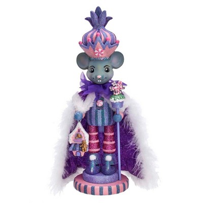 Kurt Adler 15" Hollywood Sugar Plum Mouse King Nutcracker