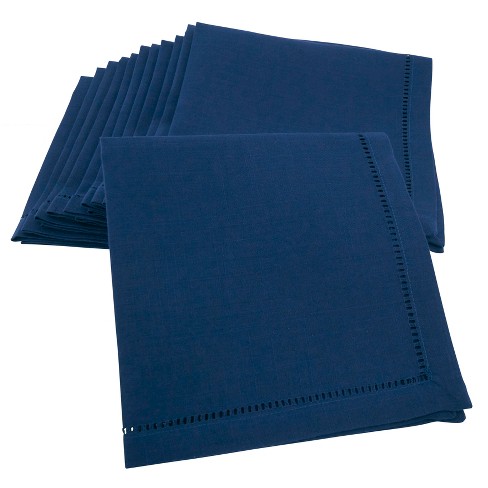 Huck Border Hotel Napkins- Set of 6