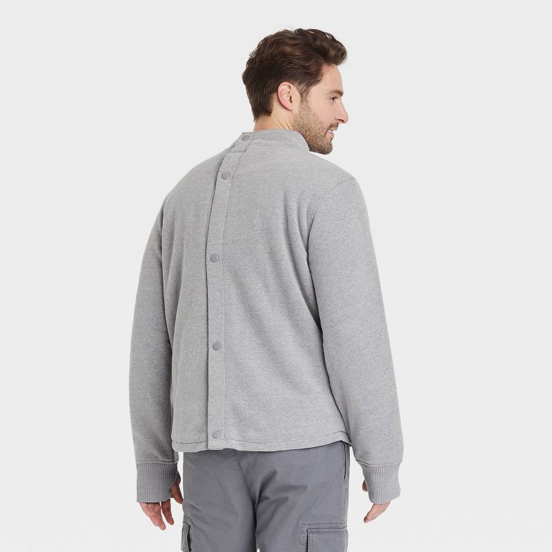 Men's 1/4 Zip Adaptive Sweatshirt - Goodfellow & Co™, 2 of 6