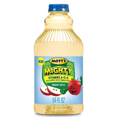 Mott's Mighty Original Apple Juice Drink - 64 fl oz Bottle