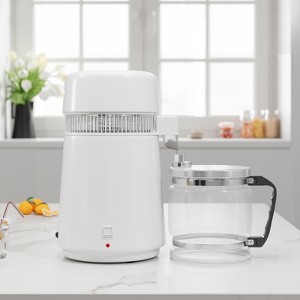 Distilled Water Machine 1 Gallon 4L Home Desktop Water Distiller Purifier Water Purification Filter Electric Water Distiller Countertop - 1 of 4