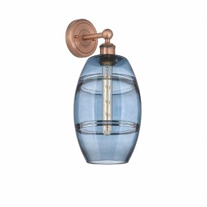 Vaz - 1 Light Wall Sconce In Industrial Style-12.13 Inches Tall and 8 Inches Wide - 1 of 1