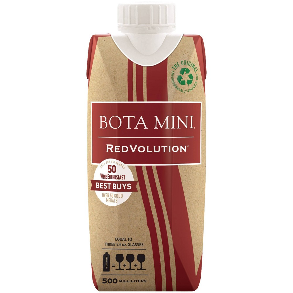 UPC 082242010832 product image for Bota Mini RedVolution Red Blend Wine - 500ml Box | upcitemdb.com