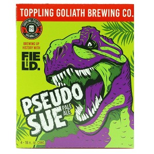Toppling Goliath Pseudosue Pale Ale Beer - 4pk/16 fl oz Cans - 1 of 4