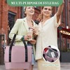 Luggage Sets 5 Piece with Spinner Wheels, 20/24/28 Inch Checked Luggage + 2 Bags, ABS Rolling Travel Suitcases - 3 of 4