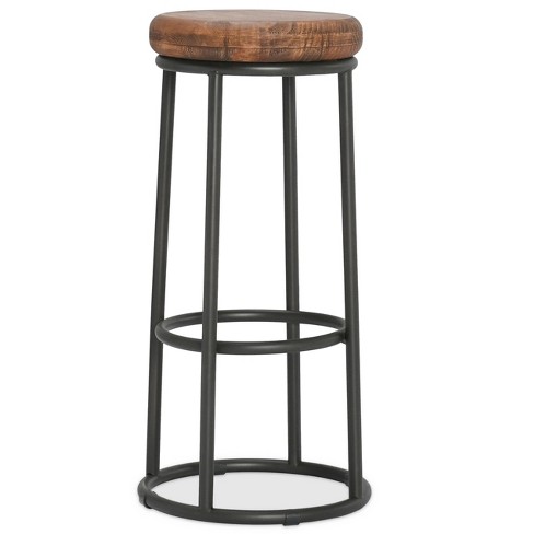 Christopher Knight Home Classic Victoria Indoor Wood and Metal 30" Bar Stool, Brown/Black - image 1 of 4