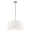 Livex Lighting Meridian 1 - Light Chandelier in  Brushed Nickel - image 4 of 4