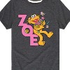 Boys' - Sesame Street - Zoe With Flowers Short Sleeve Graphic T-Shirt - 2 of 4