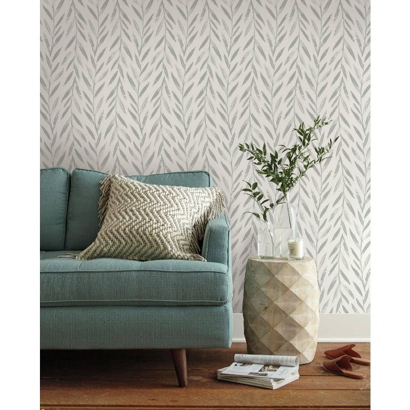 RoomMates Willow Magnolia Home Wallpaper Gray, 3 of 8