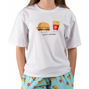 Pavilion Gift Company - Cheeseburger and Fries - L T-Shirt - Shirts - 1 of 4