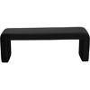 Meridian Furniture,Minimalist Velvet Bench - 4 of 4