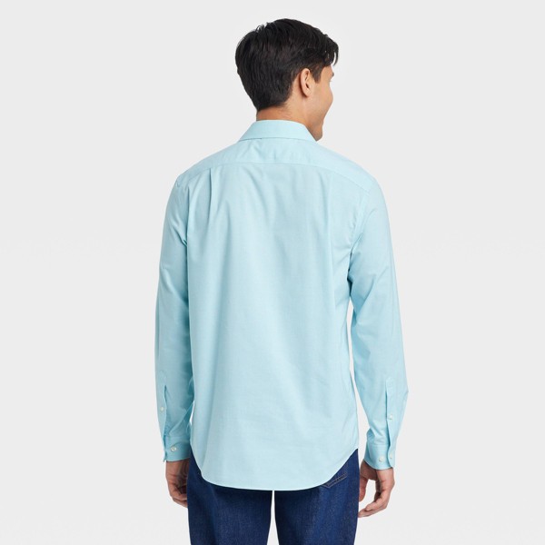 Camisa formal de manga larga de botones para hombre - Goodfellow & Co™ 2