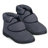 Collections Etc Faux Fur Trimmed Slippers - 2 of 4