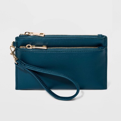 Wristlet Pouch  - A New Day™ Blue