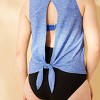 Women's Tie Back Tankini Top - Shade & Shore™ - 3 of 4