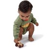 Onesies Brand Baby Boys' Sweatshirt Bubble Romper - 4 of 4
