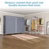 VIPEK V10C Plus Portable Closets Heavy Duty Clothes Rack Covered Wardrobe Closet Storage Rack, White Clothing Rack with Cover - 4 of 4