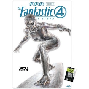 Trends International Marvel Fantastic Four: First Steps (2025) - Silver Surfer Feature Series Unframed Wall Poster Prints - 1 of 4
