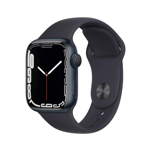 Apple Watch Series 7 Gps 41mm Midnight Aluminum Case With Midnight