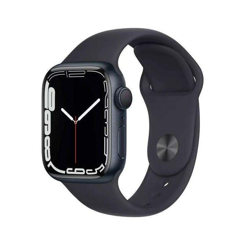 Refurbished Apple Watch Series 7 GPS Aluminum Case with Sport Band - Target Certified Refurbished, 1 of 2