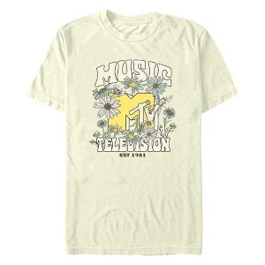 Men's MTV Retro Wildflower Logo T-Shirt - 1 of 4