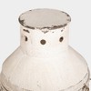 Vintage Metal Lantern with Rustic Finish, 10" Tall, Indoor & Outdoor Decor Light, Small Size, 1pc - 4 of 4
