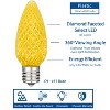 Novelty Lights C9 LED Faceted Christmas Replacement Bulbs Dimmable 25 Pack - 2 of 4