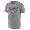 NCAA LSU Tigers Men's Heather Poly T-Shirt - image 2 of 3