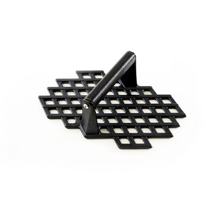 Charcoal Companion Cast Iron Grill Marks Press
