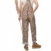 Women's Animal Leopard Printed Jumpsuit - Easel - 2 of 2