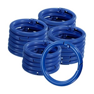 Unique Bargains Metal Spring O Rings Zinc Alloy Durable Multipurpose Lightweight Buckle - 1 of 4