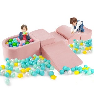 Infans 5PCS Climb and Crawl Playset with Ball Pit for Kids Zippers for Playroom - 1 of 4