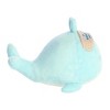 Aurora Medium Get Whale Soon JUST SAYIN' Witty Stuffed Animal Blue 10" - 3 of 4