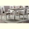 Vynxaria Set of 2 Beige Upholstered Dining Chairs with Tufted Backs and Nail - Head Trim, Ideal for Living Room & Dining Room - 3 of 4