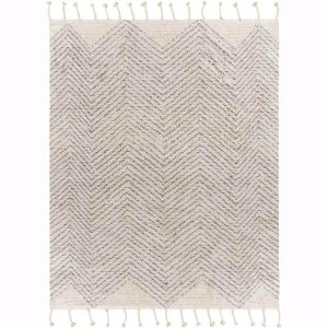 Mark & Day Noenes 8'x10' Rectangle Woven Indoor Area Rugs Light Gray - 1 of 4