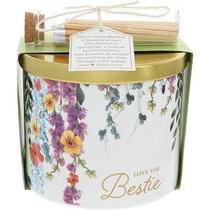 Pavilion Gift Company - The Best - 14 oz - 100% Soy Wax Candle with Matches Scent: Vanilla - Flame Candles - 1 of 1