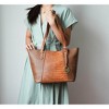 MKF Collection Lippa Tote Crocodile Embossed Vegan Leather Women’s Bag Purse Set by Mia K - 3 of 4