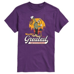 Men's - Disney - World's Greatest Outdoorsman Short Sleeve Graphic T-Shirt - 1 of 4