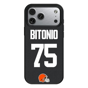 NFL Cleveland Browns Players Game Tactic MagSafe Compatible Cell Phone Case for Apple iPhone 17 Series - 1 of 4