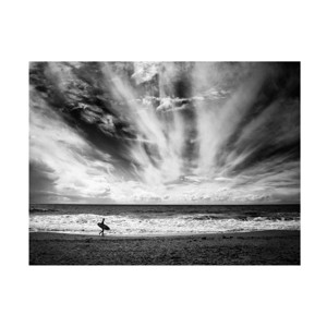 Lorenzo Grifantini 'The Loneliness Of A Surfer' Canvas Art - 1 of 4