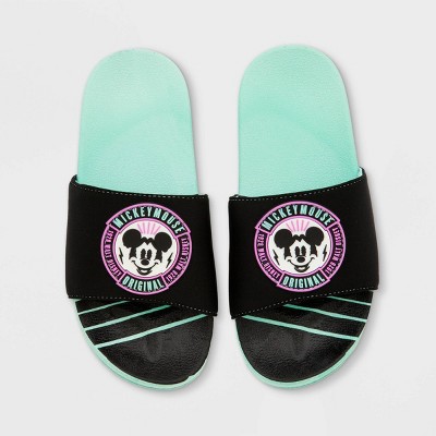 Boys' Disney Mickey Mouse Swim Slide Sandals - Disney Store