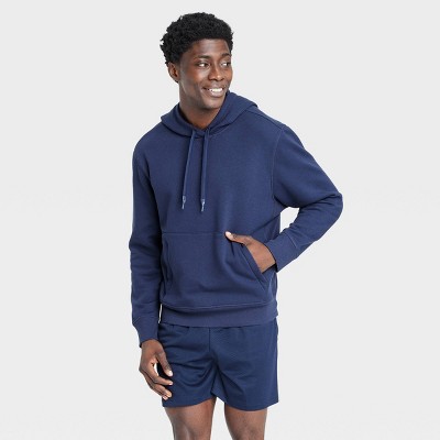 Men's Cotton Fleece Hooded Sweatshirt - All In Motion™