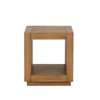 Sapphtopaz Wood Coffee Table with Open Bottom Shelf Modern Living Room Coffee Tables Simple Center Table for Living Room - 2 of 4
