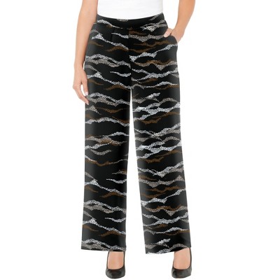 Catherines Women's Plus Size Anywear Wide Leg Pant