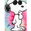 Intimo Peanuts Snoopy Joe Cool Tie Dye Lazy Mode Silk Touch Throw Blanket Multicoloured - 3 of 3