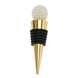 Unique Bargains Beaded Ball Stopper Aluminum Alloy TPE 3.15"x0.79"x0.79" 1 Pc - 1 of 3