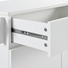 Rolling Kitchen Island with Drop Leaf, Spice Rack, Towel Rack, 2 Drawers, and Adjustable Shelves for Versatile Kitchen Storage - 3 of 4